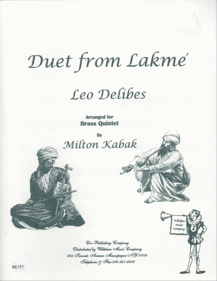 Duet from "Lakme" (Milt Kabak)