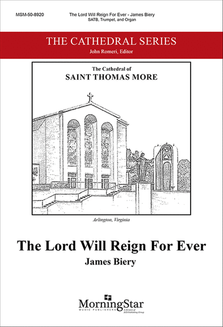 The Lord Will Reign For Ever 4-Part scores gallery preview page 1