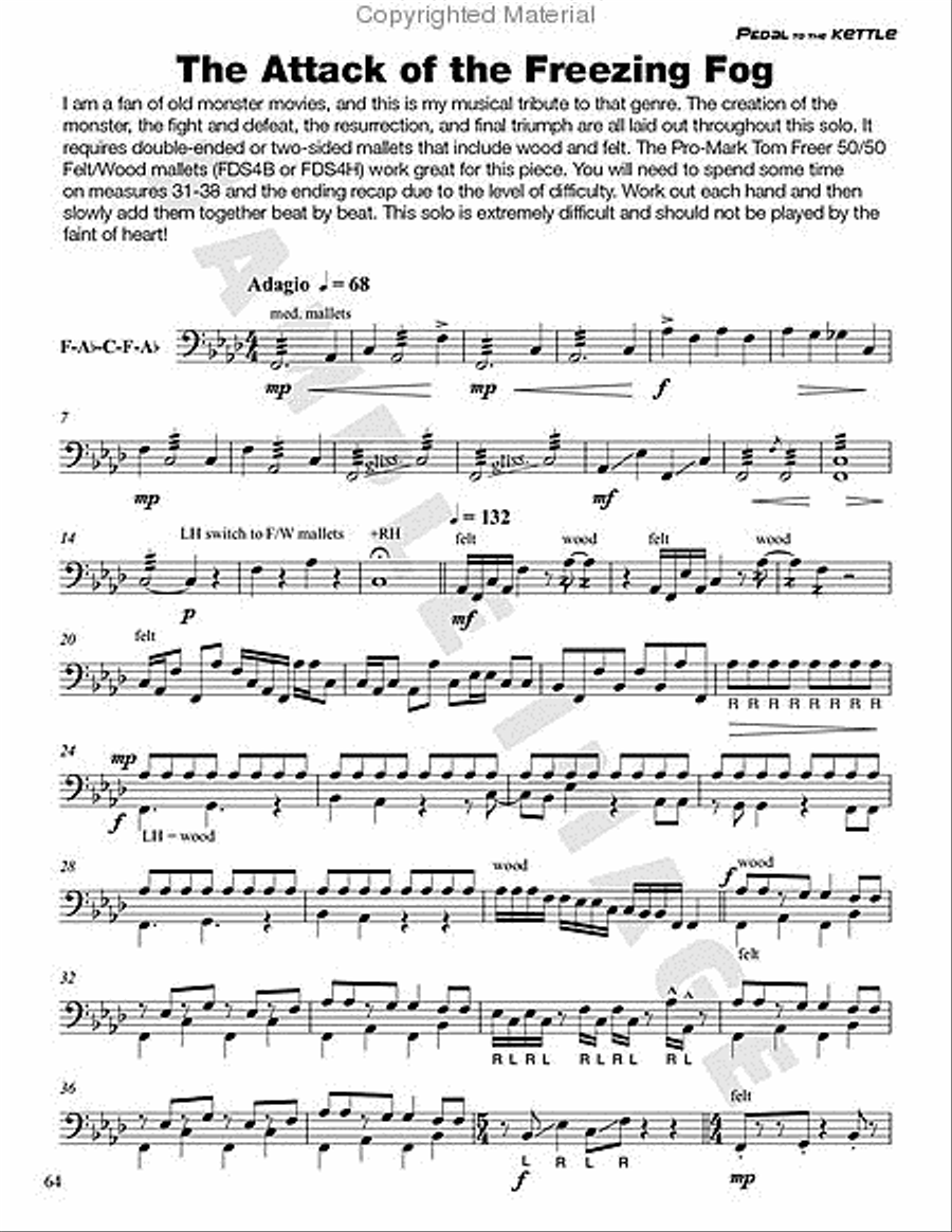 Pedal to the Kettle Pedal to the Kettle Percussion scores gallery preview page 41