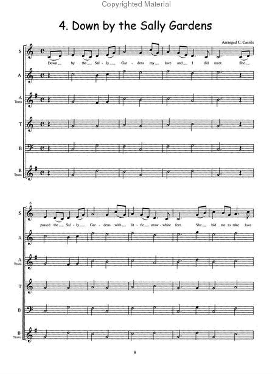 SATB Recorder Ensembles Recorder scores gallery preview page 3