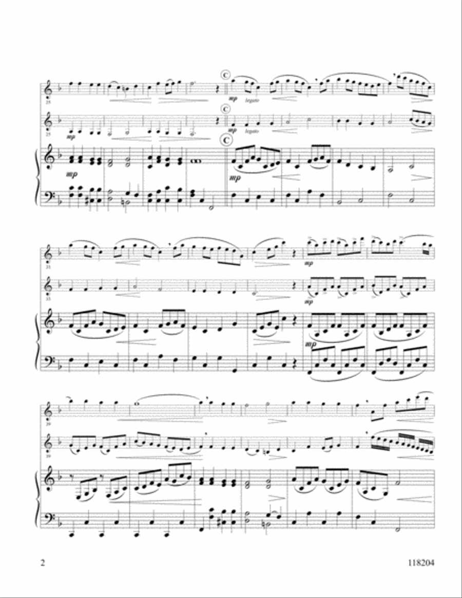 Like A River Glorious Like A River Glorious Clarinet Duet scores gallery preview page 2