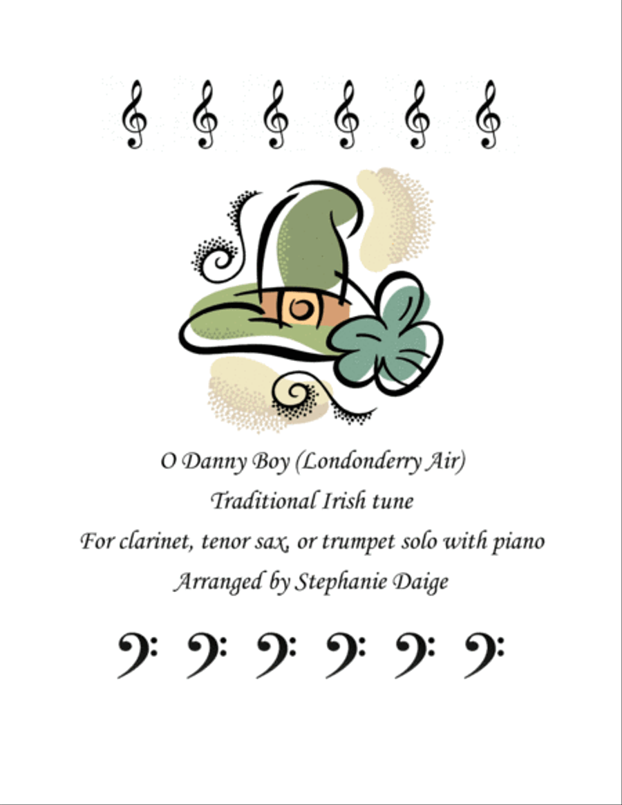 O Danny Boy for B flat instrument solo Small Ensemble scores gallery preview page 1