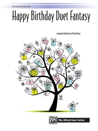 Book cover for Happy Birthday Duet Fantasy