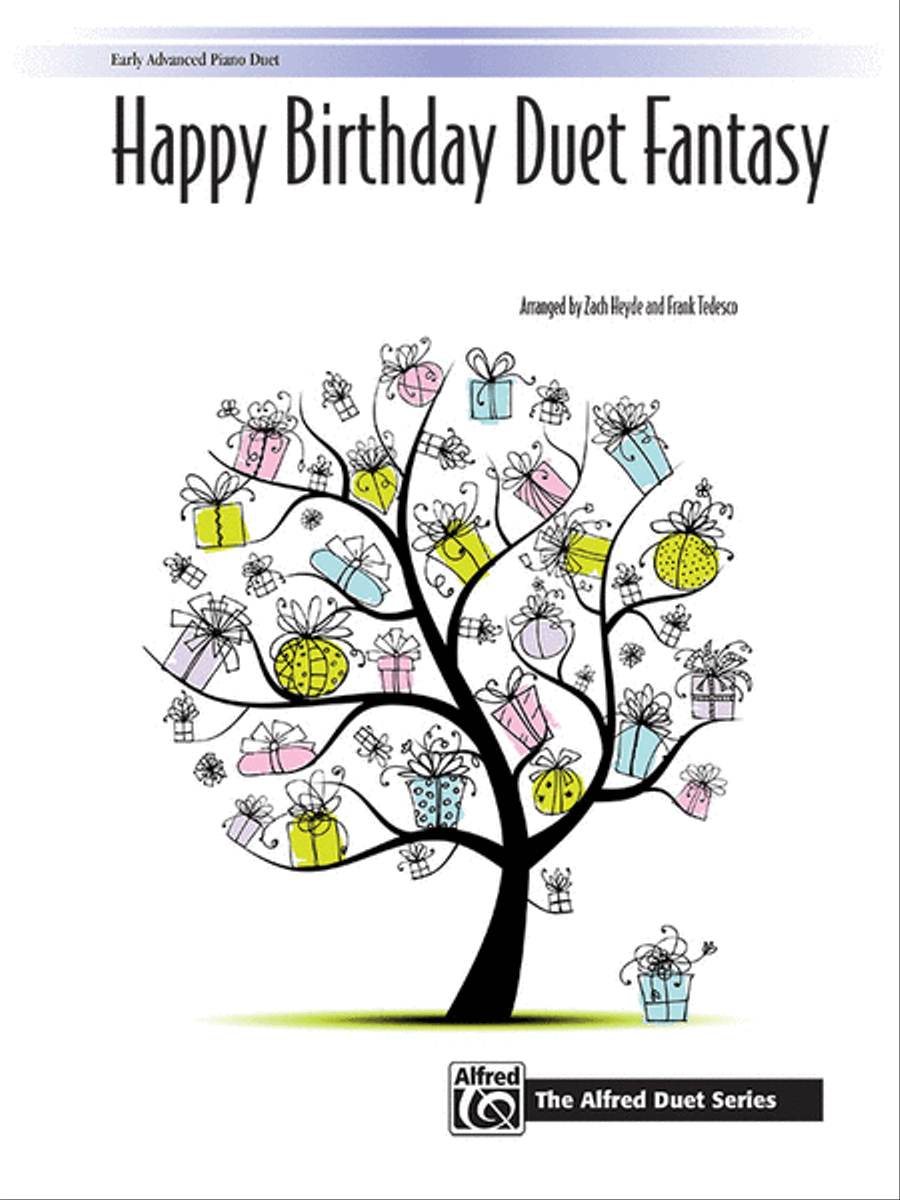 Book cover for Happy Birthday Duet Fantasy