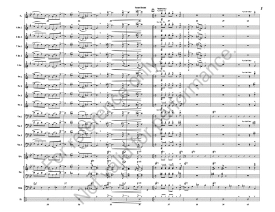 Fender Bender Fender Bender Jazz Ensemble scores gallery preview page 7