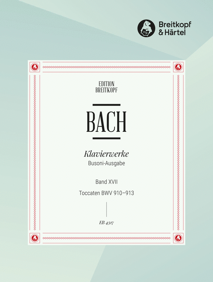 Toccaten BWV 910-913