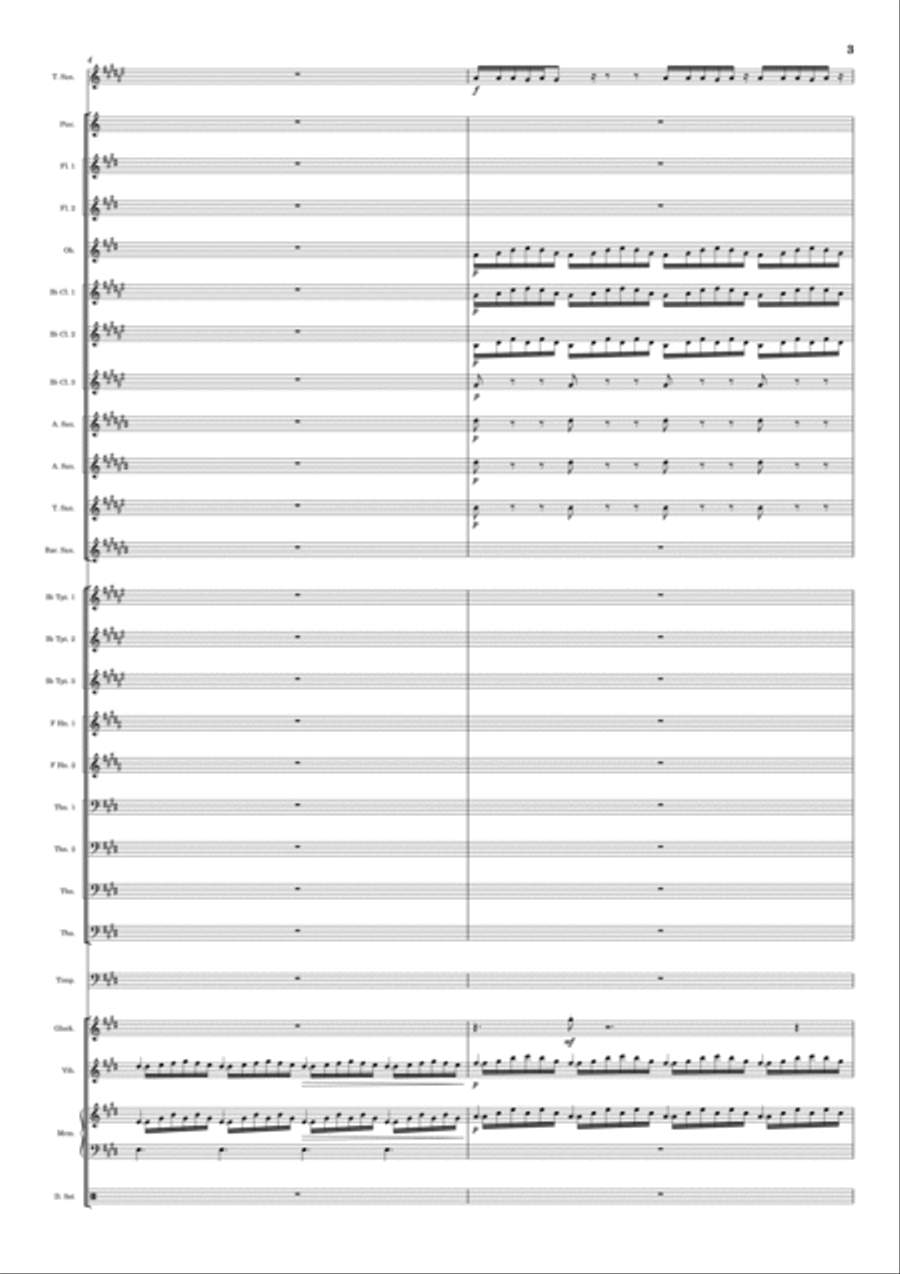 Golden Hour Full Orchestra scores gallery preview page 3