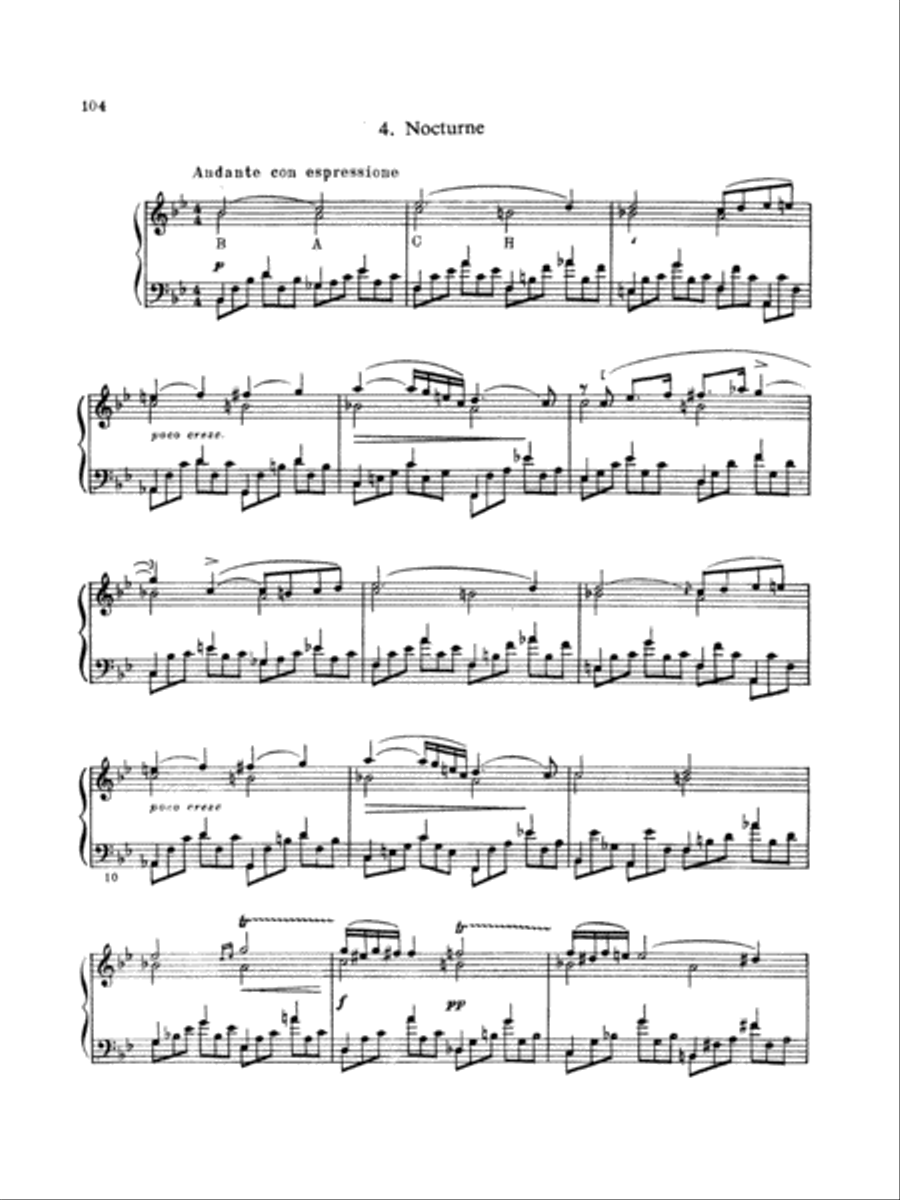Rimsky-Korsakov: Piano Solos, Volume II Piano Solo scores gallery preview page 1