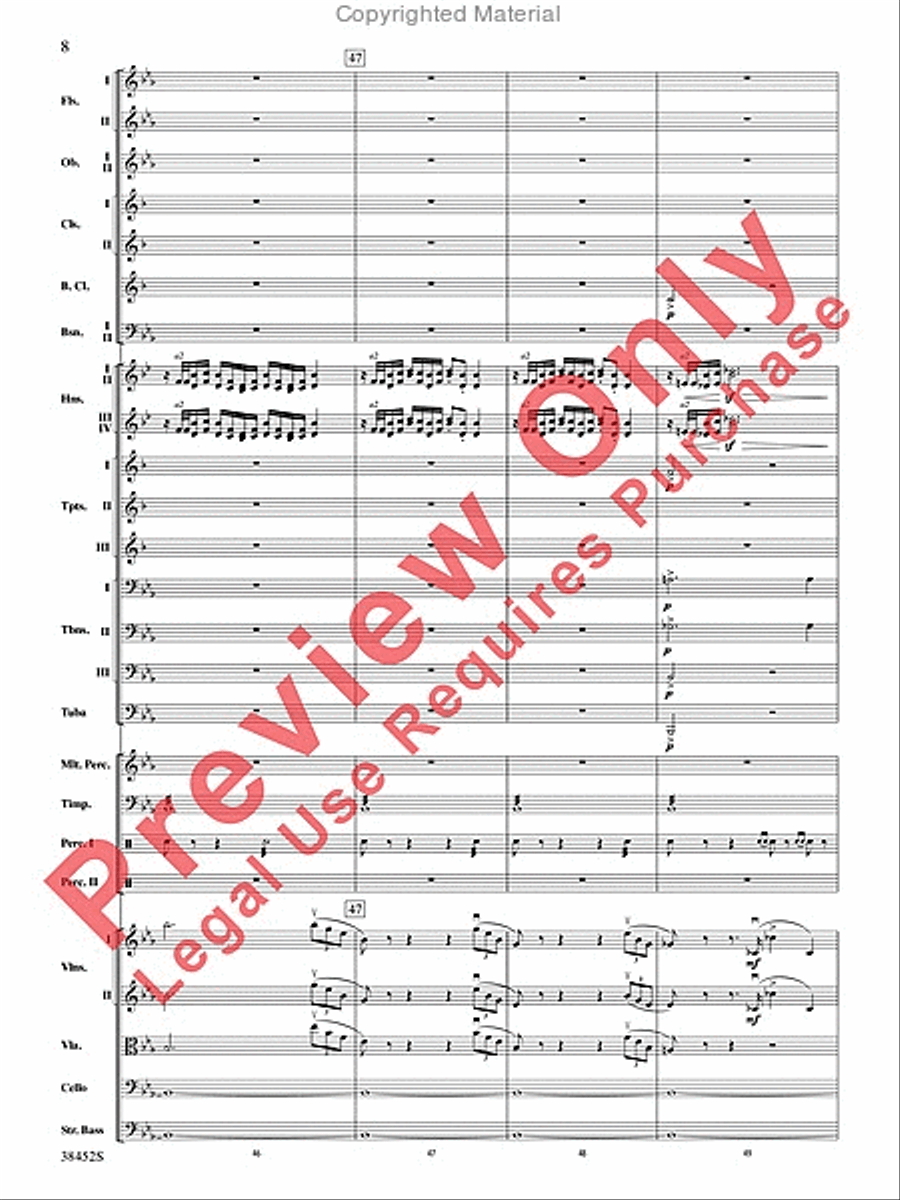 1812 Overture Full Orchestra scores gallery preview page 9
