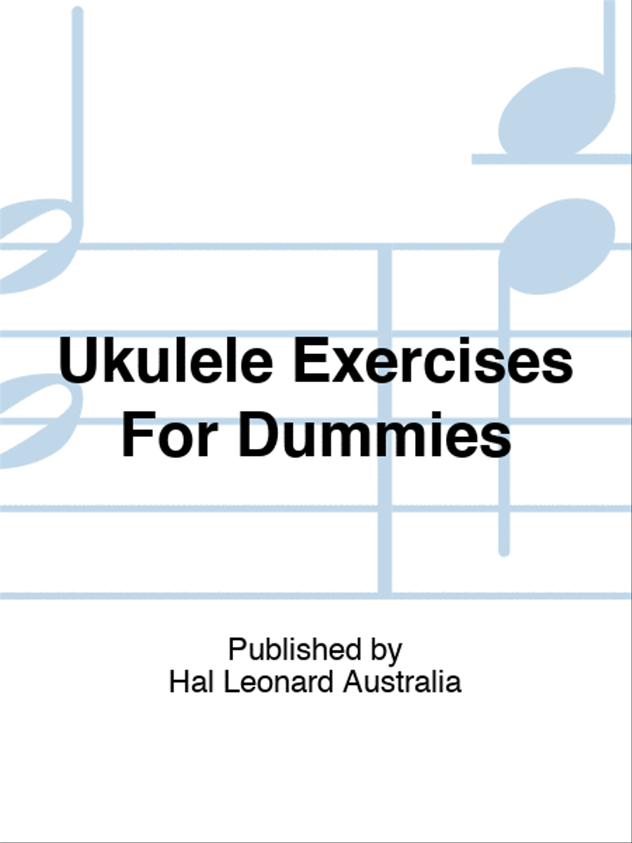 Ukulele Exercises For Dummies Ukulele scores gallery preview page 1