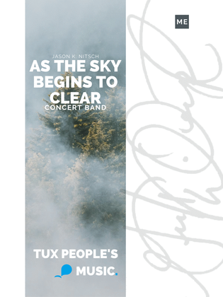 Book cover for As the Sky Begins to Clear