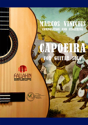 Book cover for CAPOEIRA - MARCOS VINICIUS - FOR GUITAR SOLO