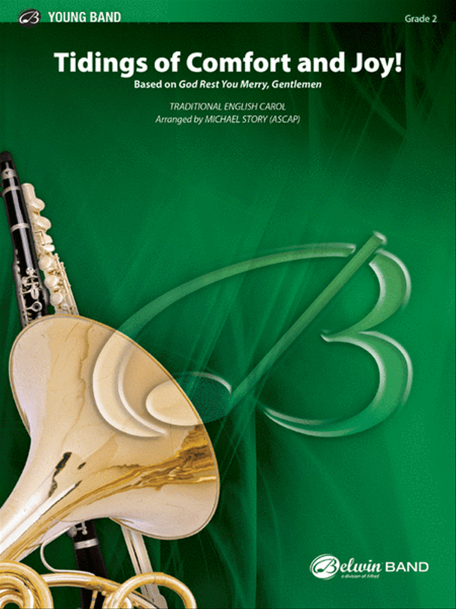 Tidings of Comfort and Joy! Concert Band scores gallery preview page 1