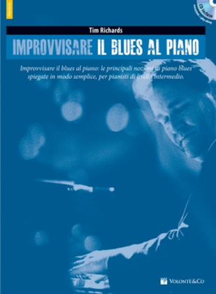Book cover for Improvvisare il Blues al Piano