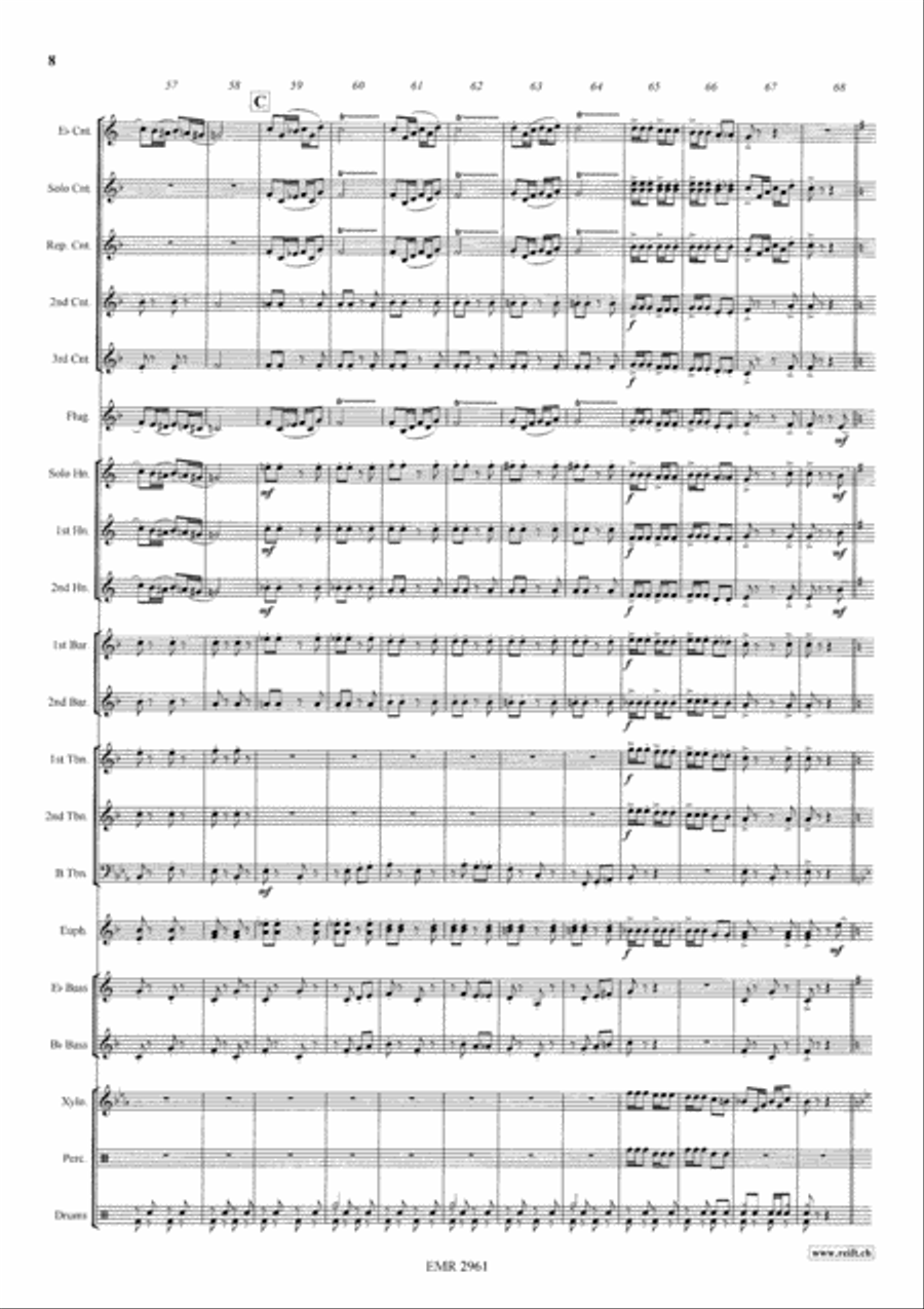 The Clowns The Clowns Brass Band scores gallery preview page 9