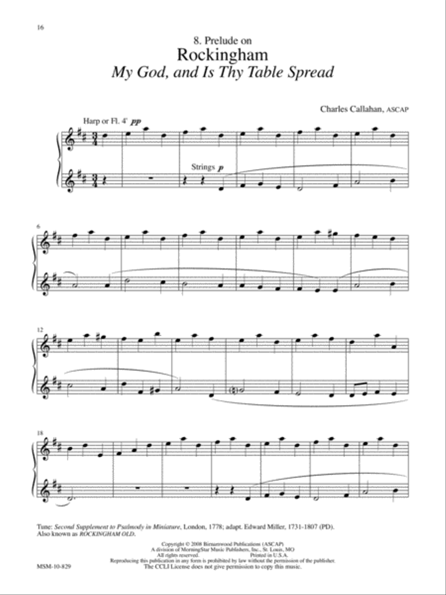 In Communion 40 Hymntune Meditations for Organ, Piano, or Keyboard image number null