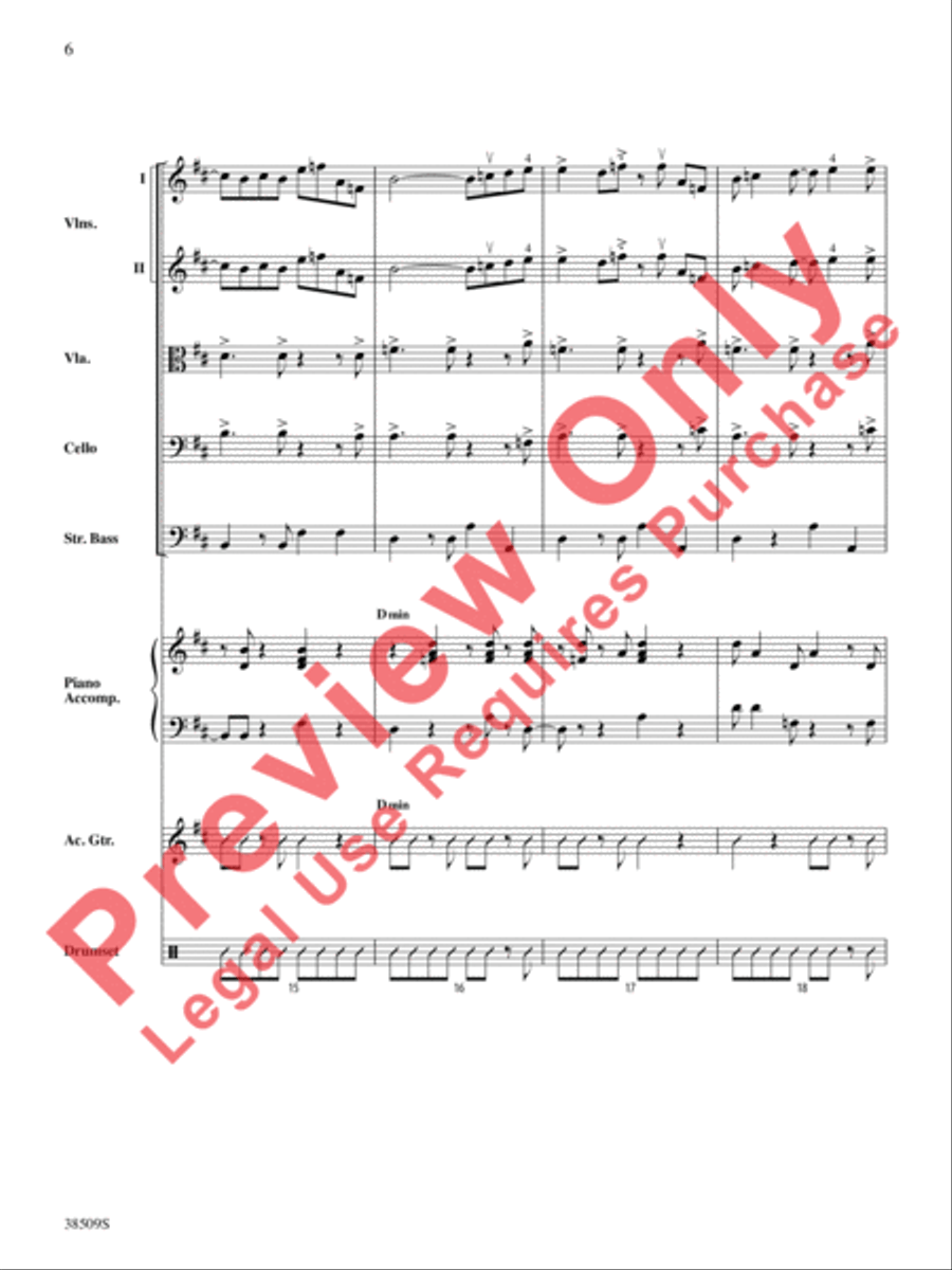 Recorda Me String Orchestra scores gallery preview page 7