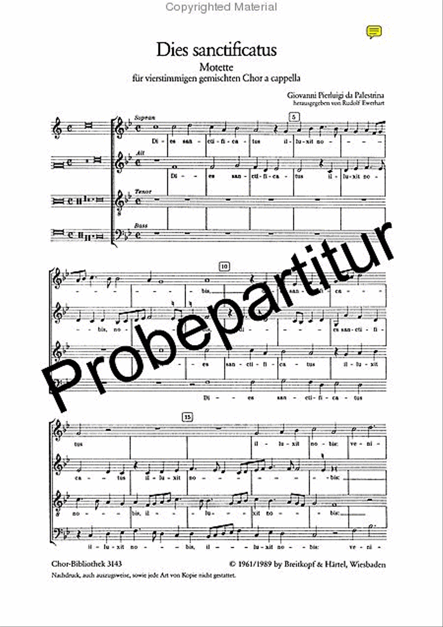 Dies sanctificatus A Cappella scores gallery preview page 2