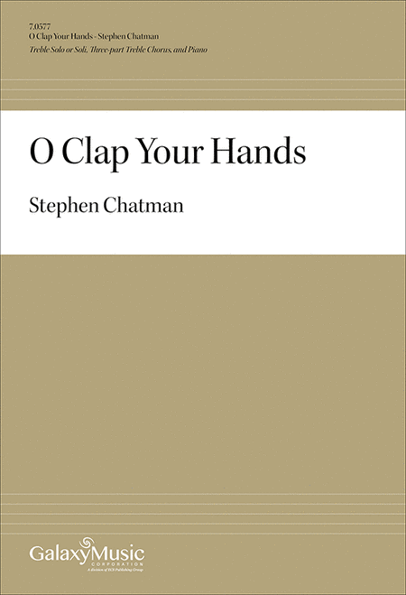 O clap your hands