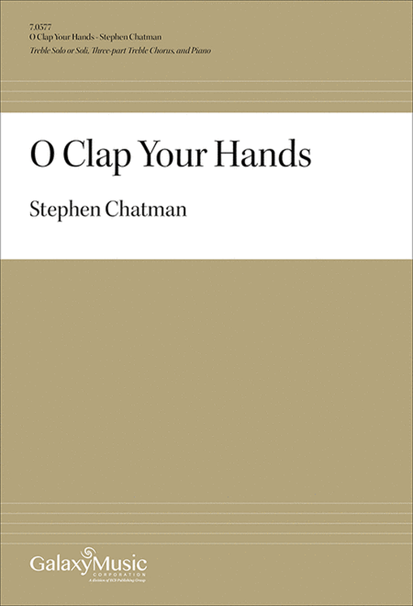 O Clap Your Hands image number null