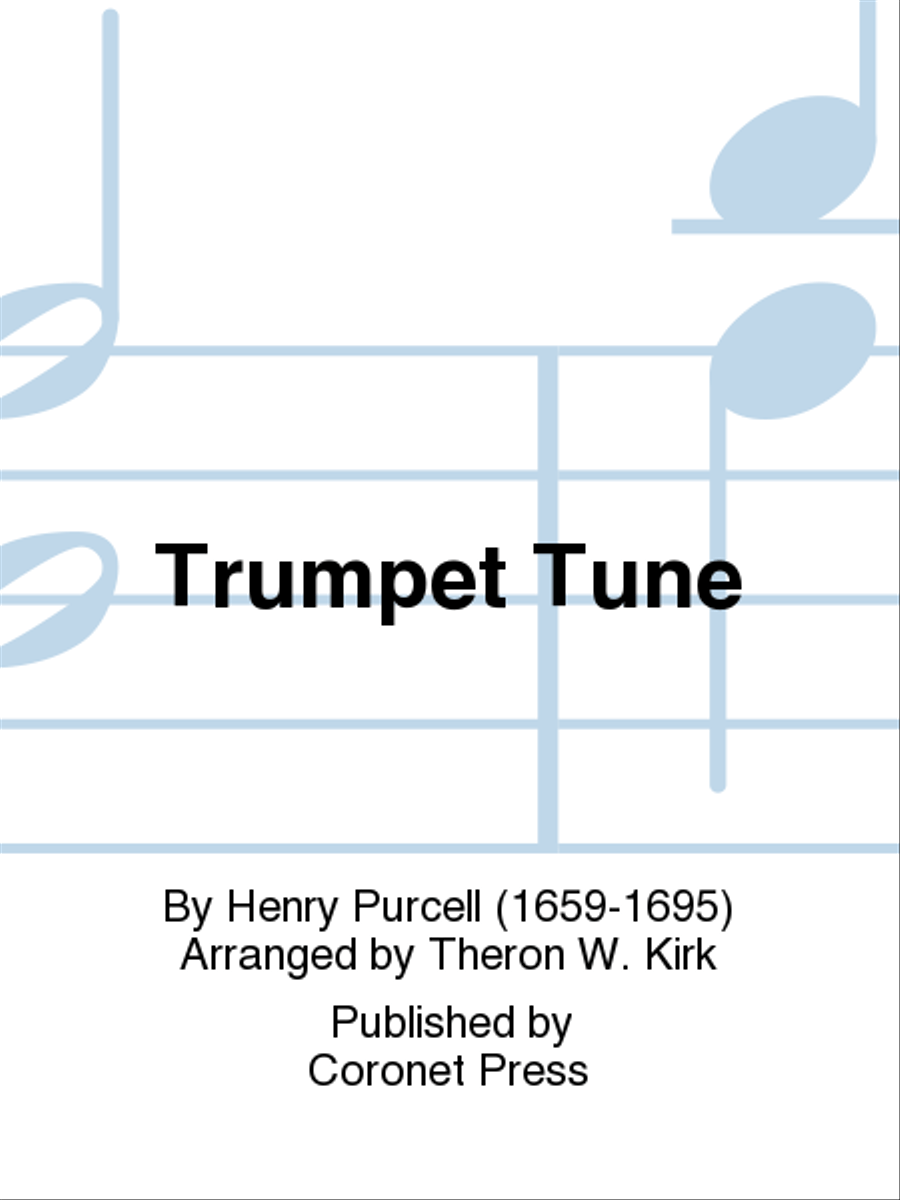Trumpet Tune by Henry Purcell Chamber Music - Sheet Music