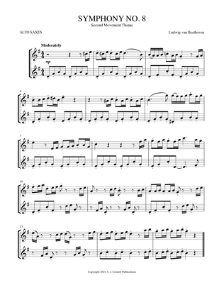 Symphony No. 8, Second Movement Theme