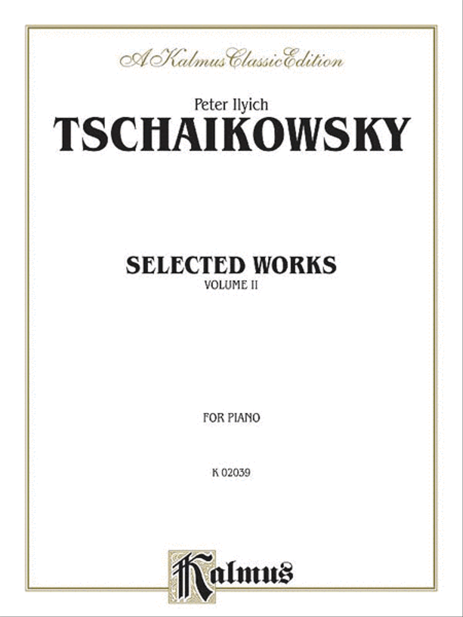 Selected Works, Volume 2 Piano Solo scores gallery preview page 1