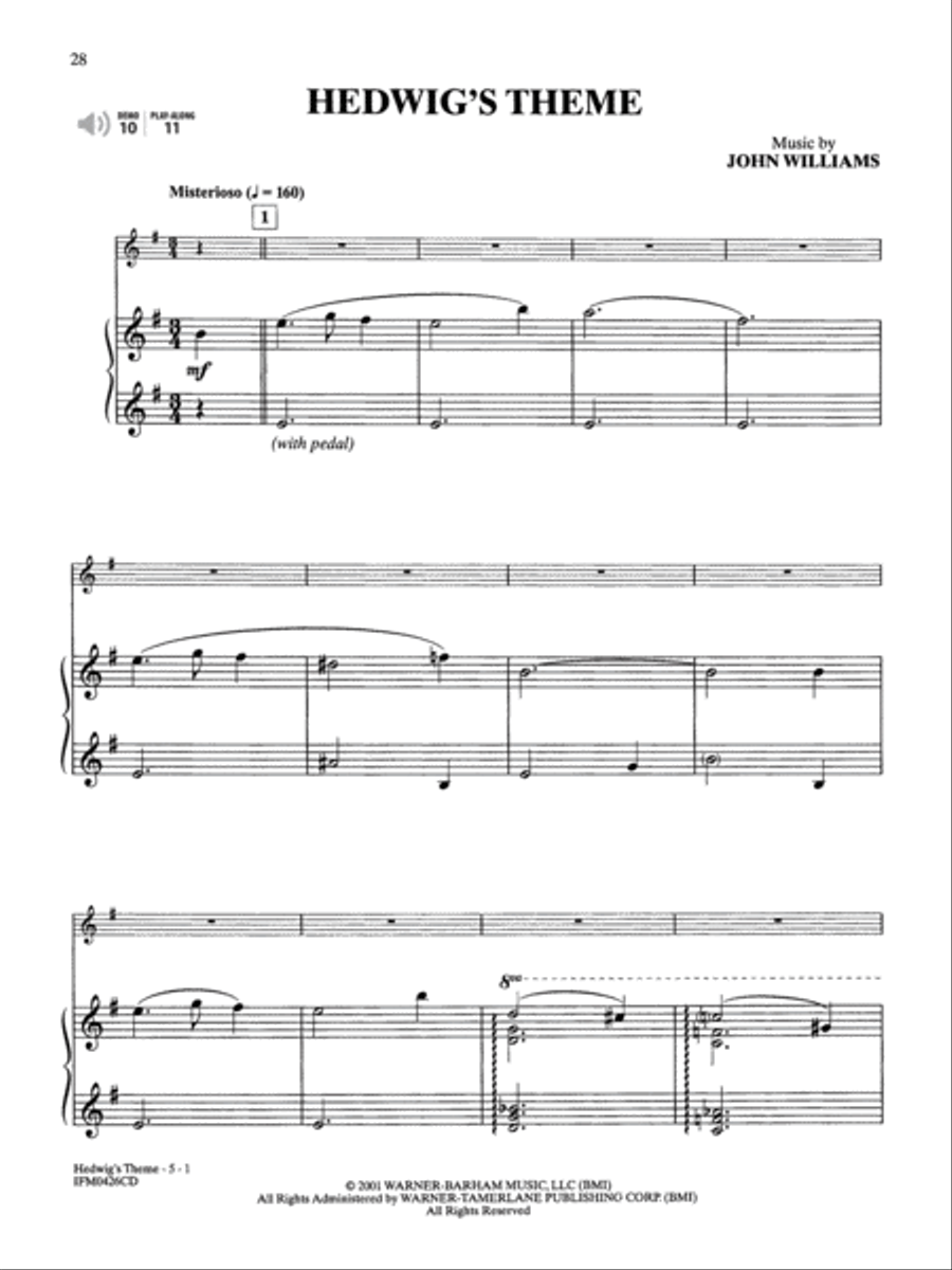 The Very Best of John Williams - Violin (Book/CD) Violin scores gallery preview page 4