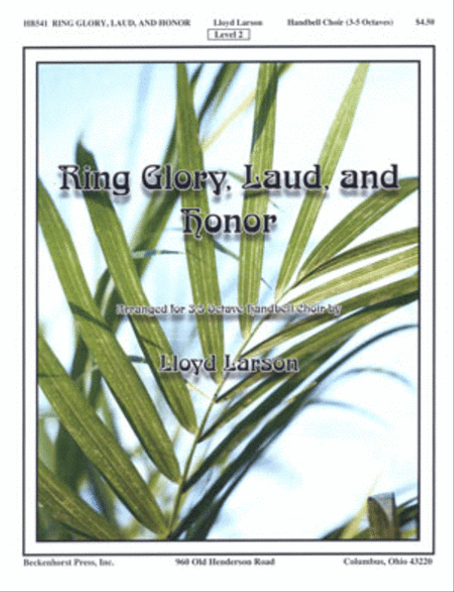 Ring Glory, Laud and Honor (Larson) 5-Octaves scores gallery preview page 1