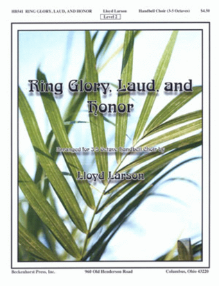 Book cover for Ring Glory, Laud, and Honor