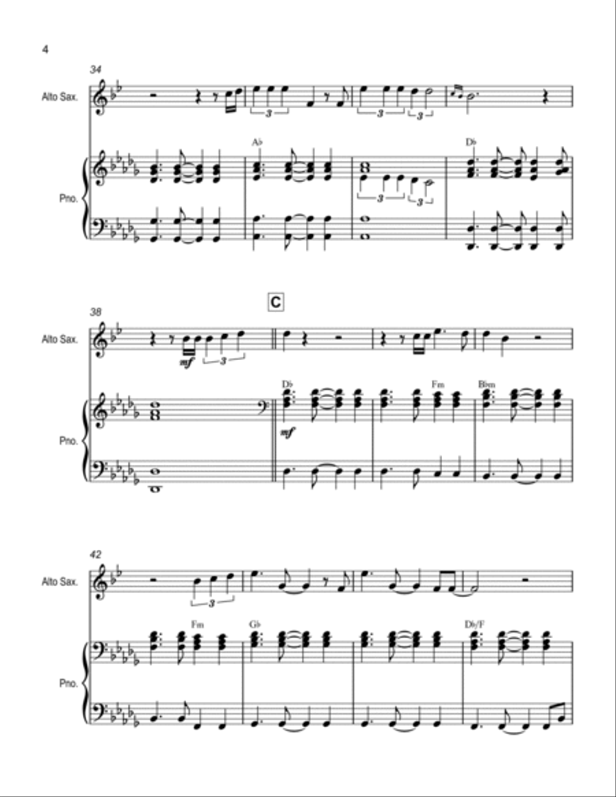 What Goodbye Means Piano scores gallery preview page 4