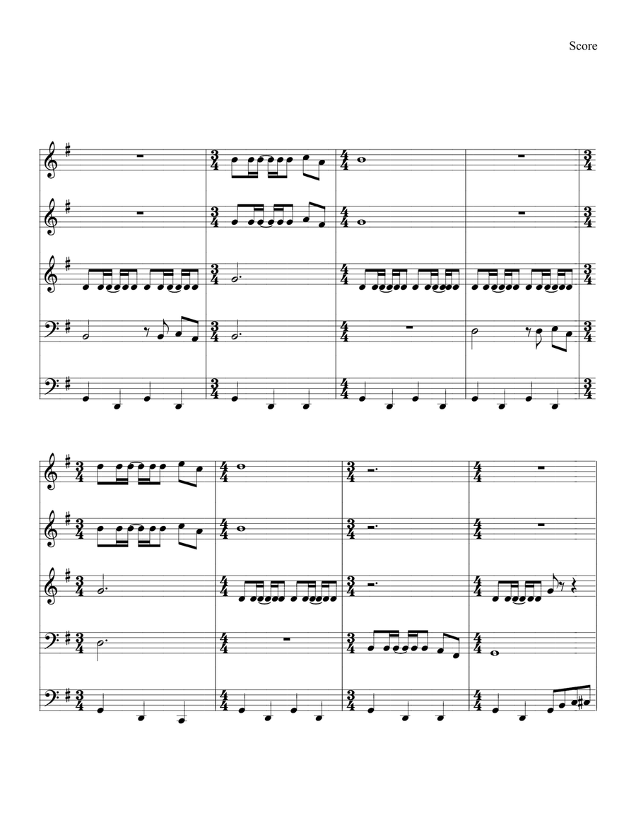 Ring Of Fire Ring Of Fire Horn scores gallery preview page 2