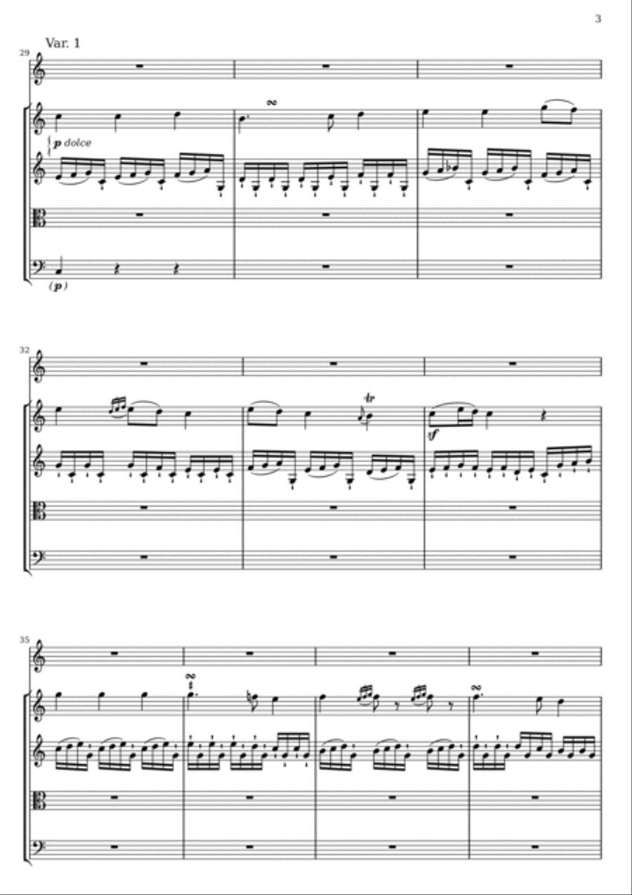 Jubilee Quintet Chamber Music scores gallery preview page 3