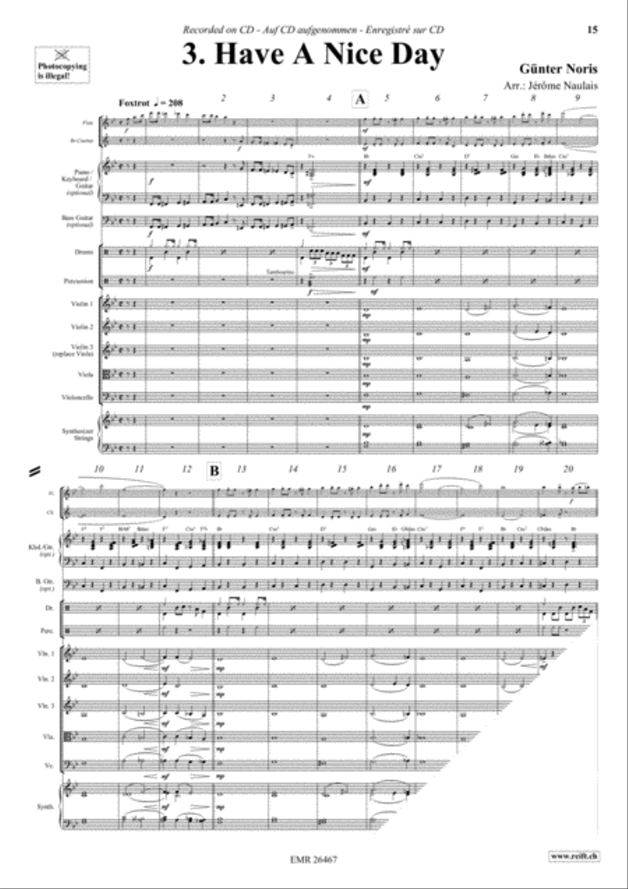Let's Dance Volume 3 Woodwind Ensemble scores gallery preview page 5