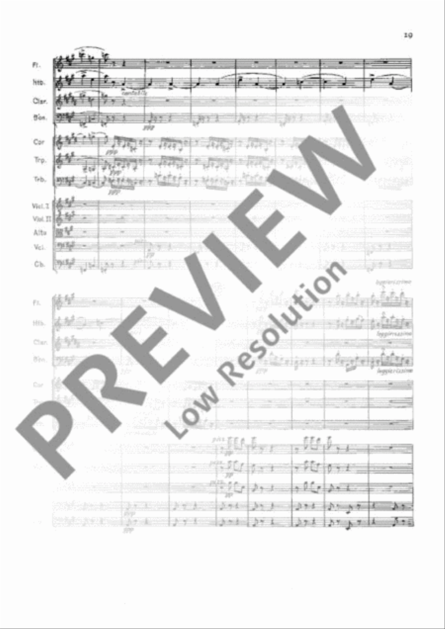 Sérénade Chamber Orchestra scores gallery preview page 20