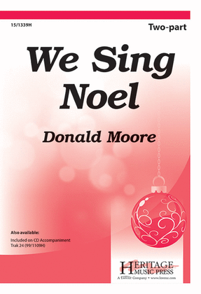 Book cover for We Sing Noel