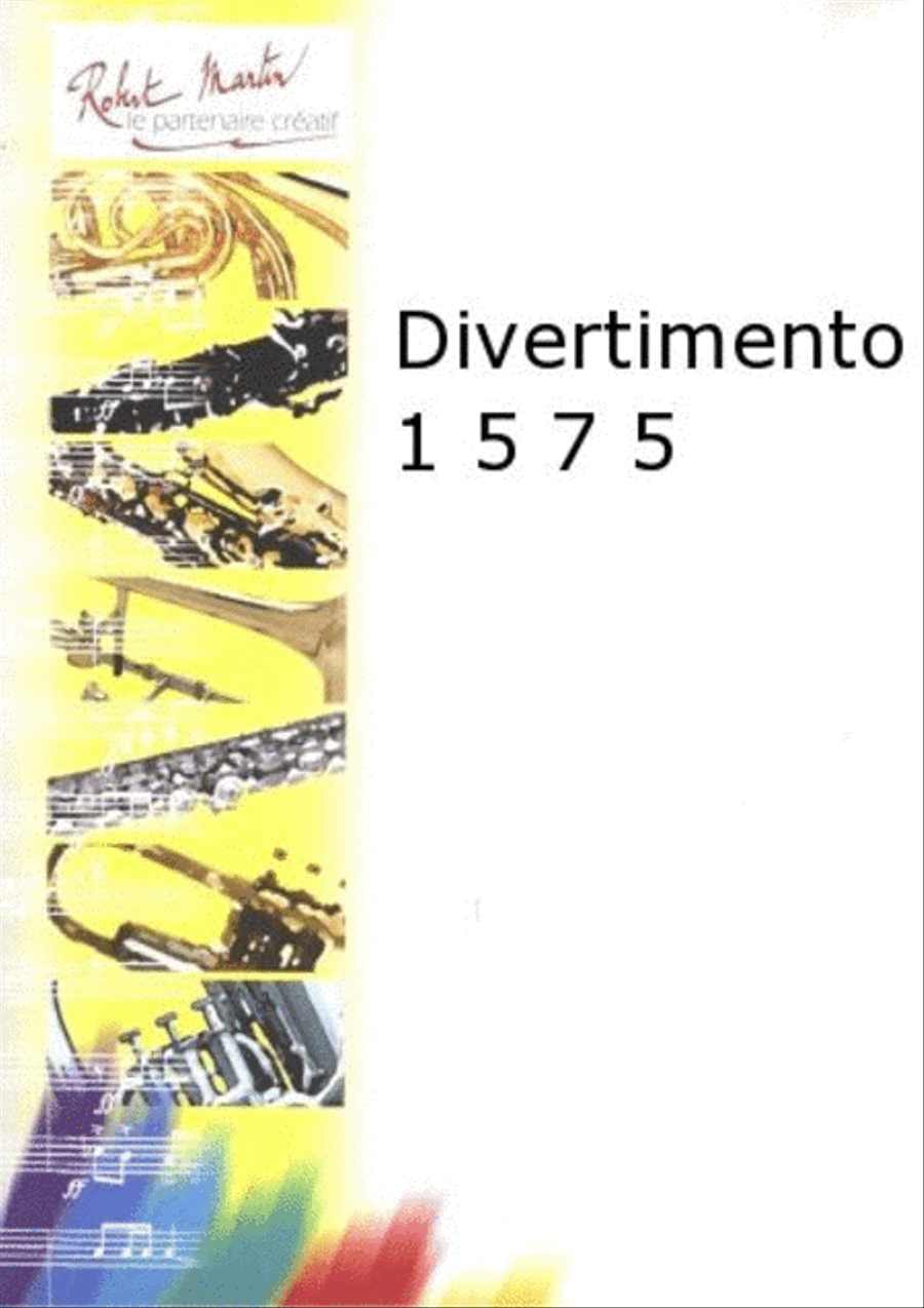 Divertimento 1 5 7 5, pour ensemble de saxophones Saxophone Ensemble scores gallery preview page 1