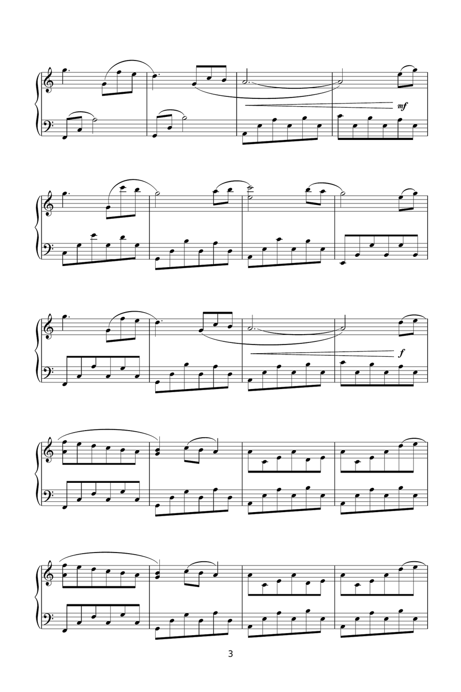 Nefeli Piano Solo scores gallery preview page 3