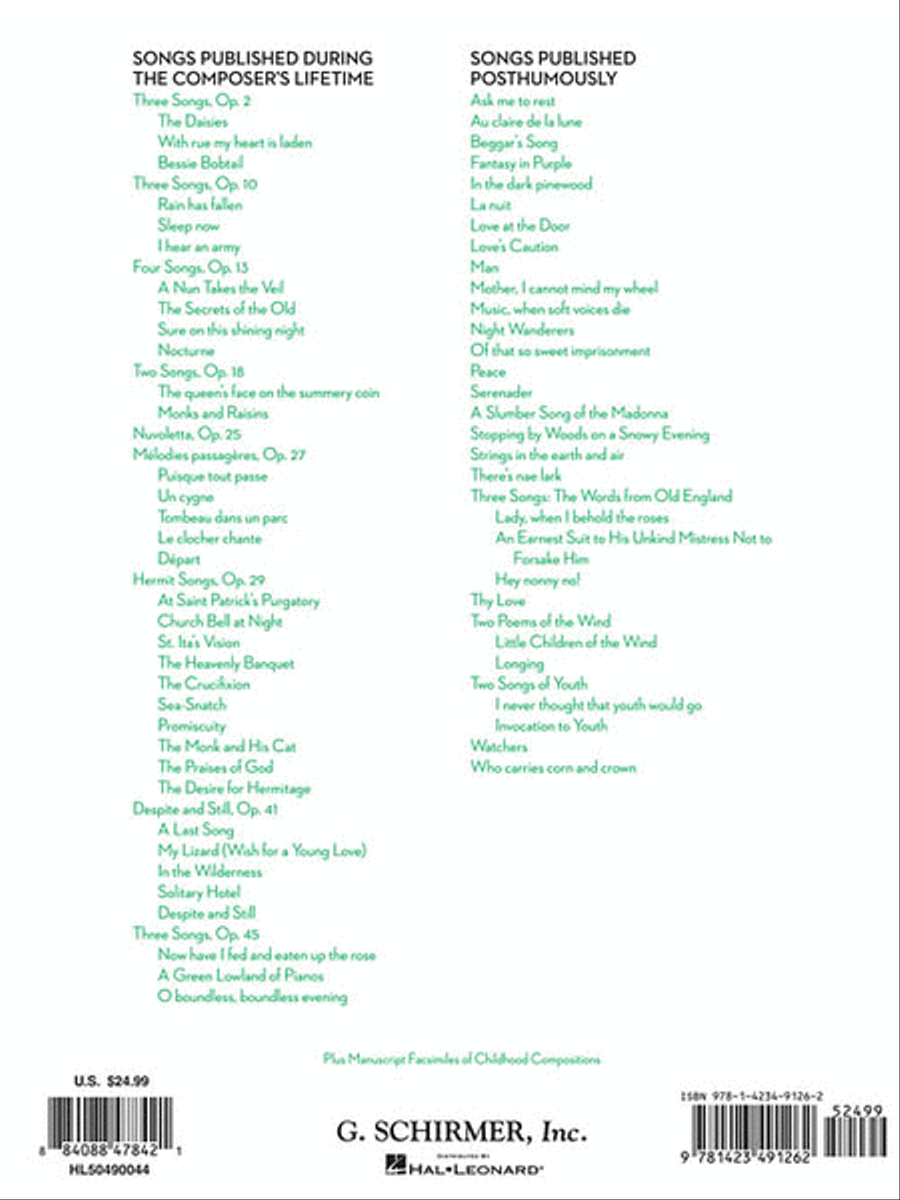 65 Songs High Voice scores gallery preview page 4