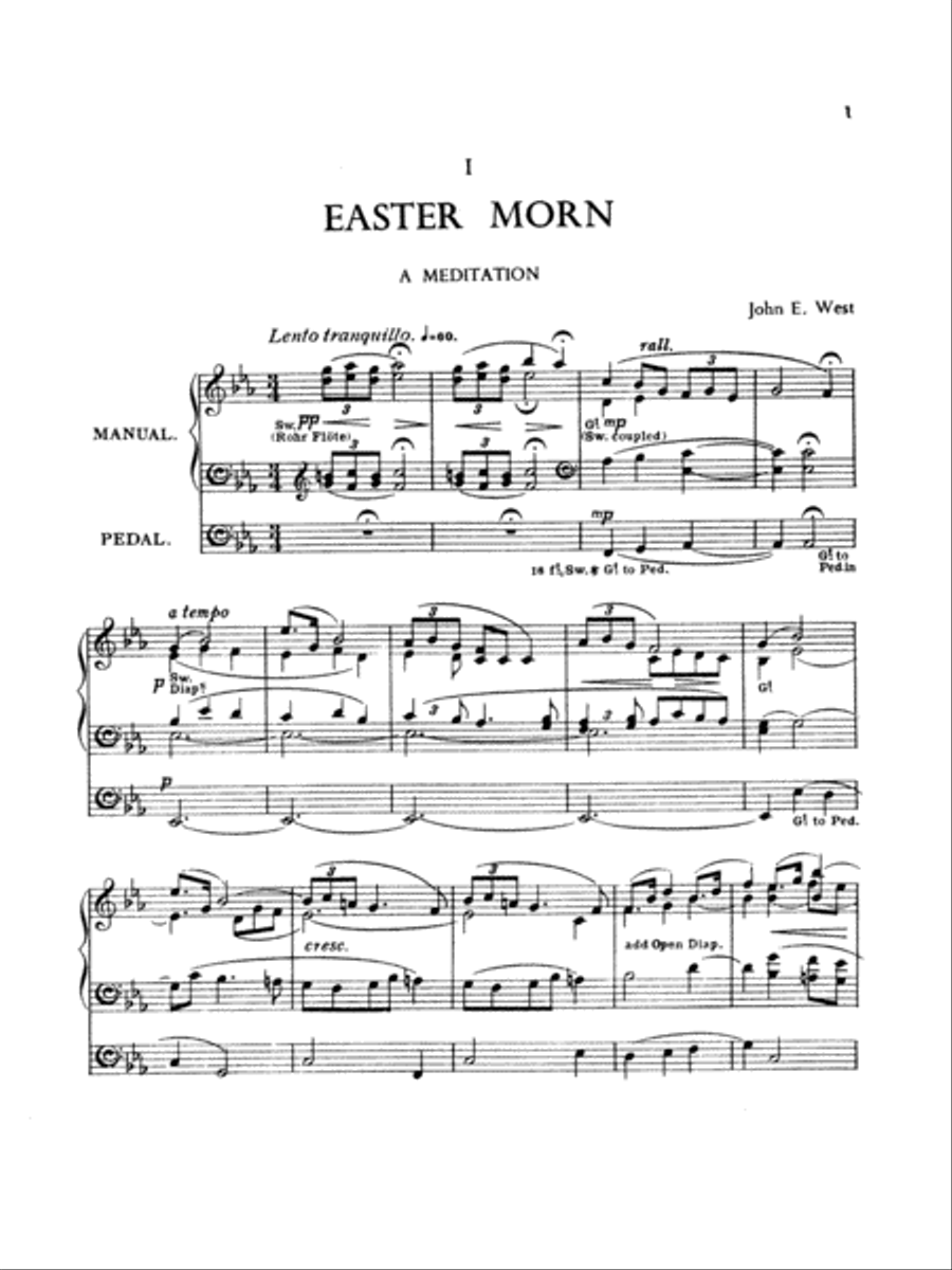 Easter Music for Organ Organ Solo scores gallery preview page 4