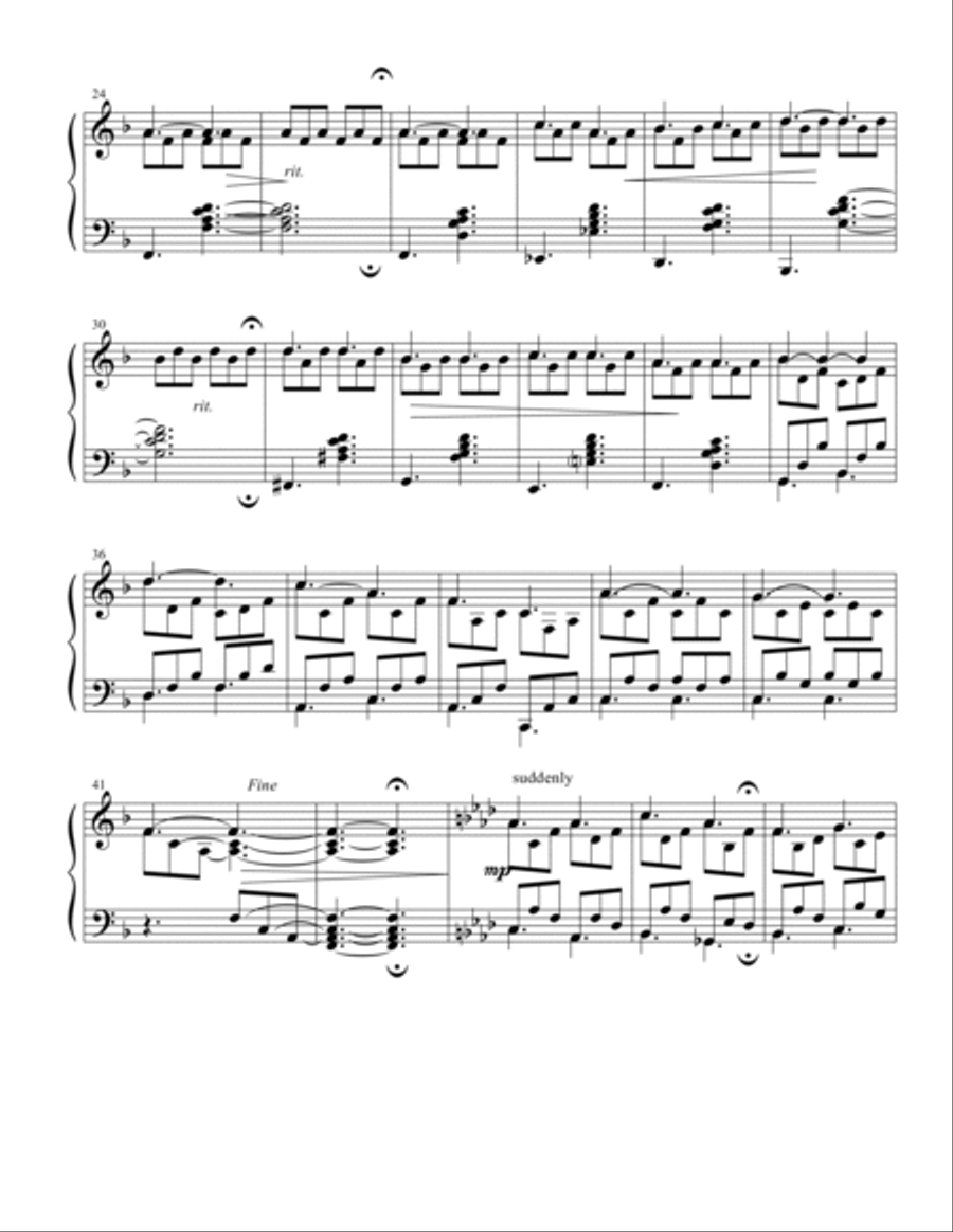 Come Ye Thankful People Come Harpsichord scores gallery preview page 3