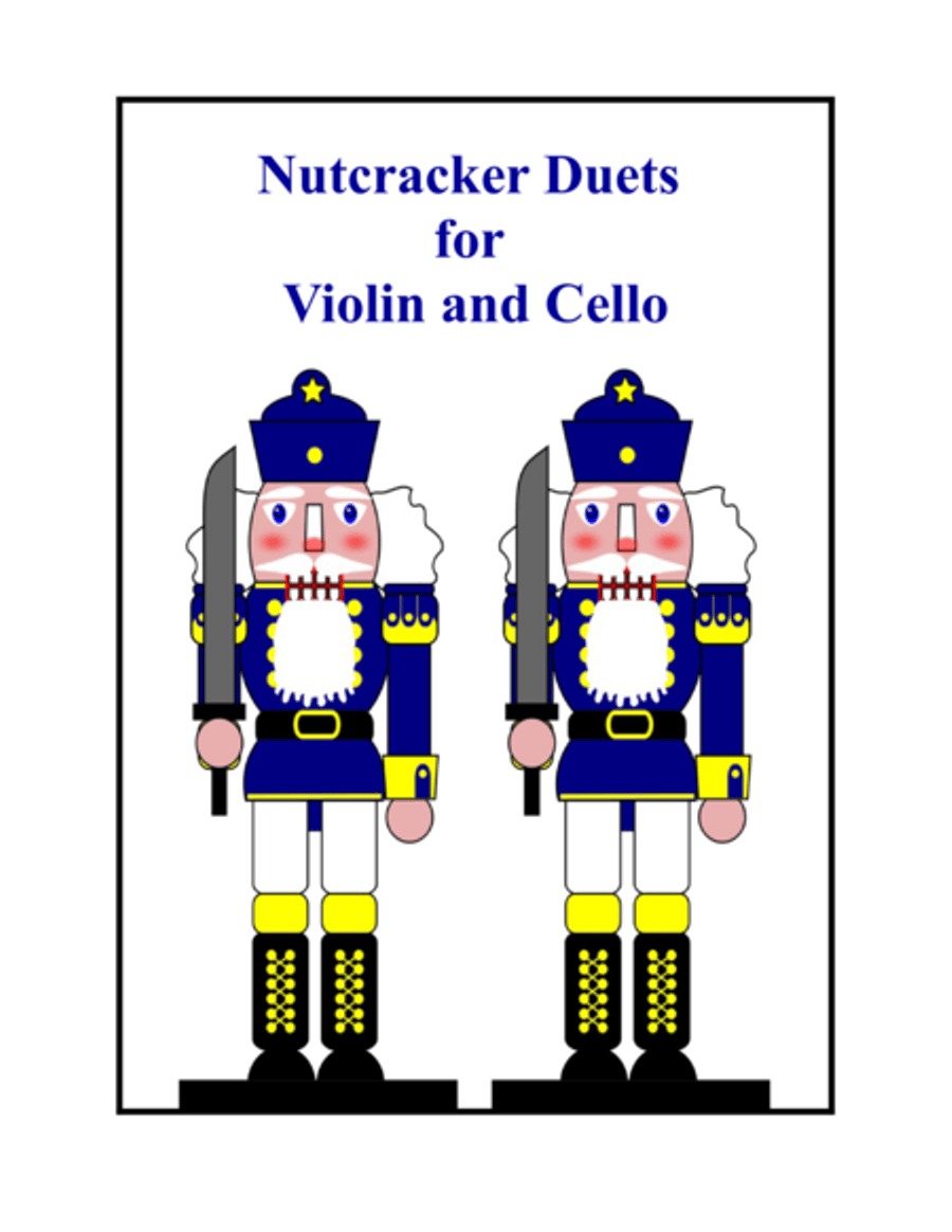 Nutcracker Duets for Violin and Cello String Duet scores gallery preview page 1