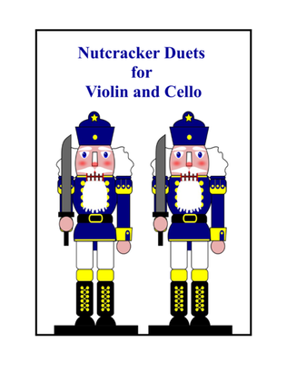 Book cover for Nutcracker Duets for Violin and Cello