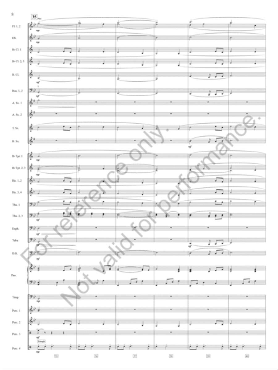 How Sweet The Sound How Sweet The Sound Concert Band scores gallery preview page 9