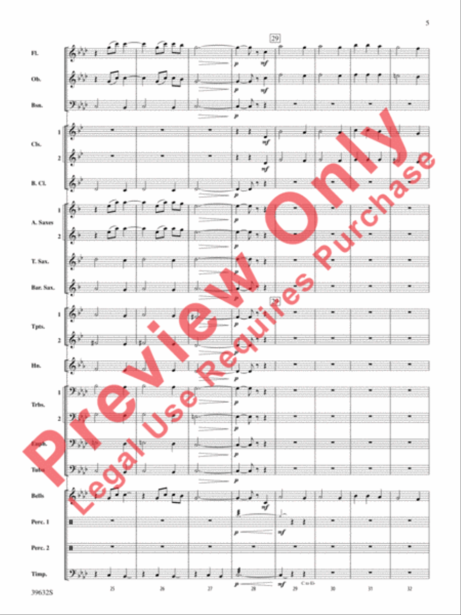 Avinu Malkeinu Avinu Malkeinu Concert Band scores gallery preview page 6
