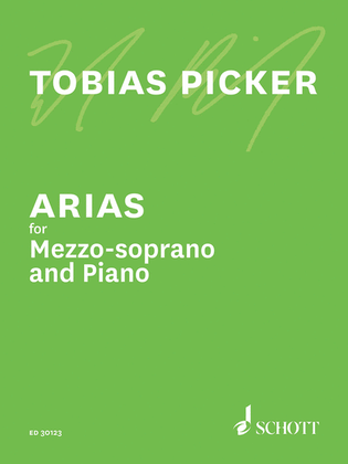 Book cover for Arias for Mezzo-Soprano and Piano