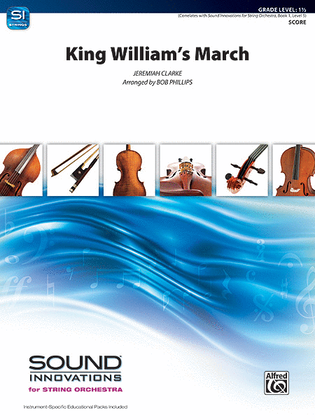 Book cover for King William's March