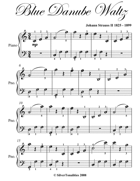 Waltz Favorites for Easy Piano Volume 1A