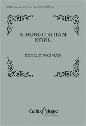 Book cover for A Burgundian Noel