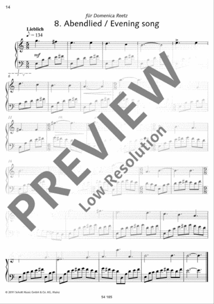 Musical Flowers Musical Flowers Harp scores gallery preview page 15